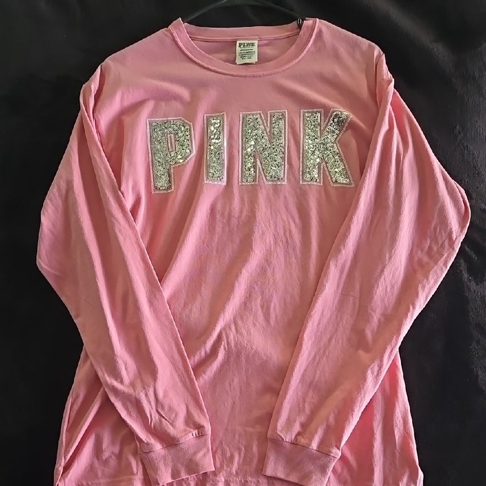 Pink Long Sleeve Shirt by PINK Victoria's Secret